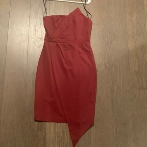 Lulus Queen of the City strapless body con dress - Small
